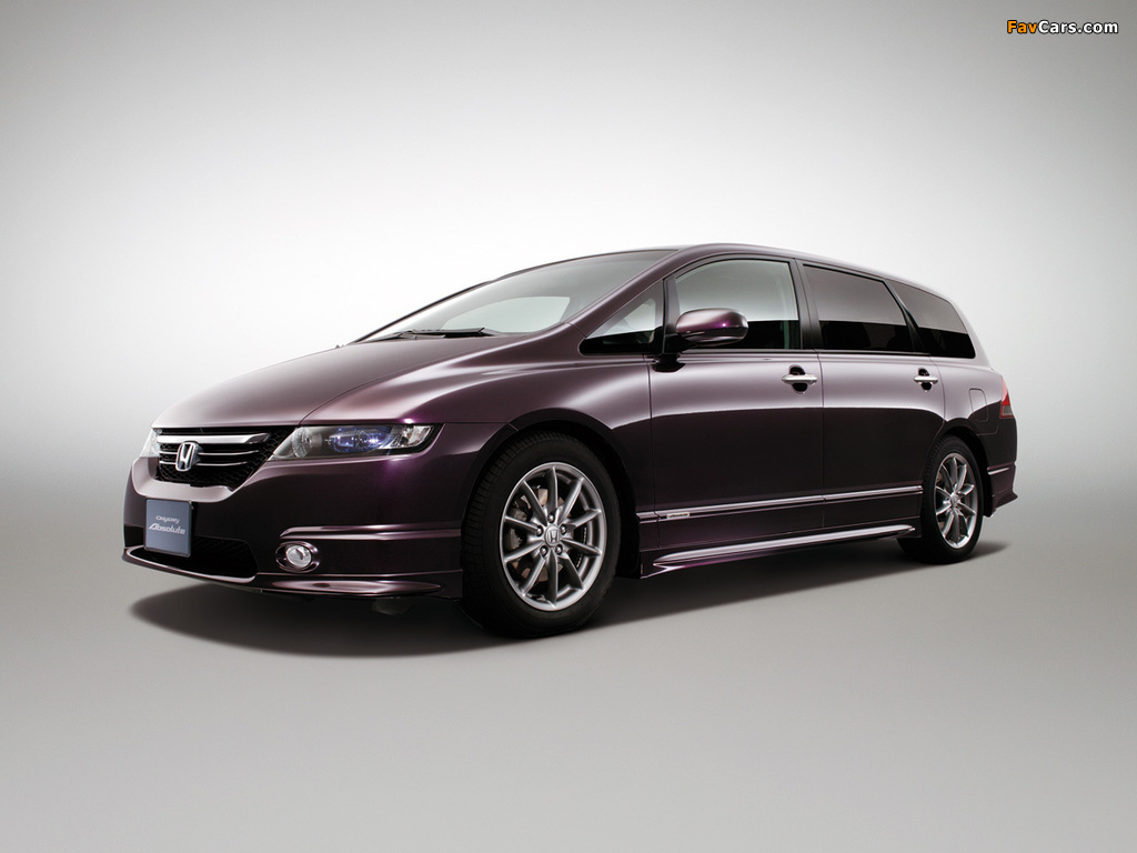Honda Odyssey Absolute (RB1) 2004–08 wallpapers (1024 x 768)