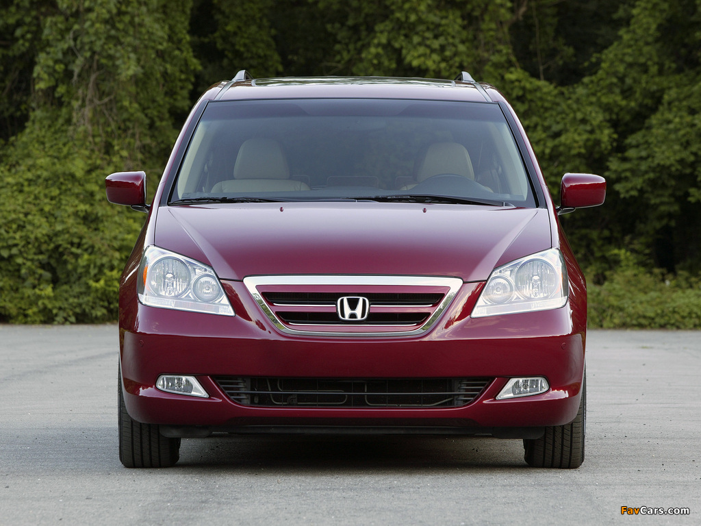 Honda Odyssey US-spec 2005–07 images (1024 x 768)