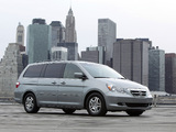 Honda Odyssey US-spec 2005–07 photos