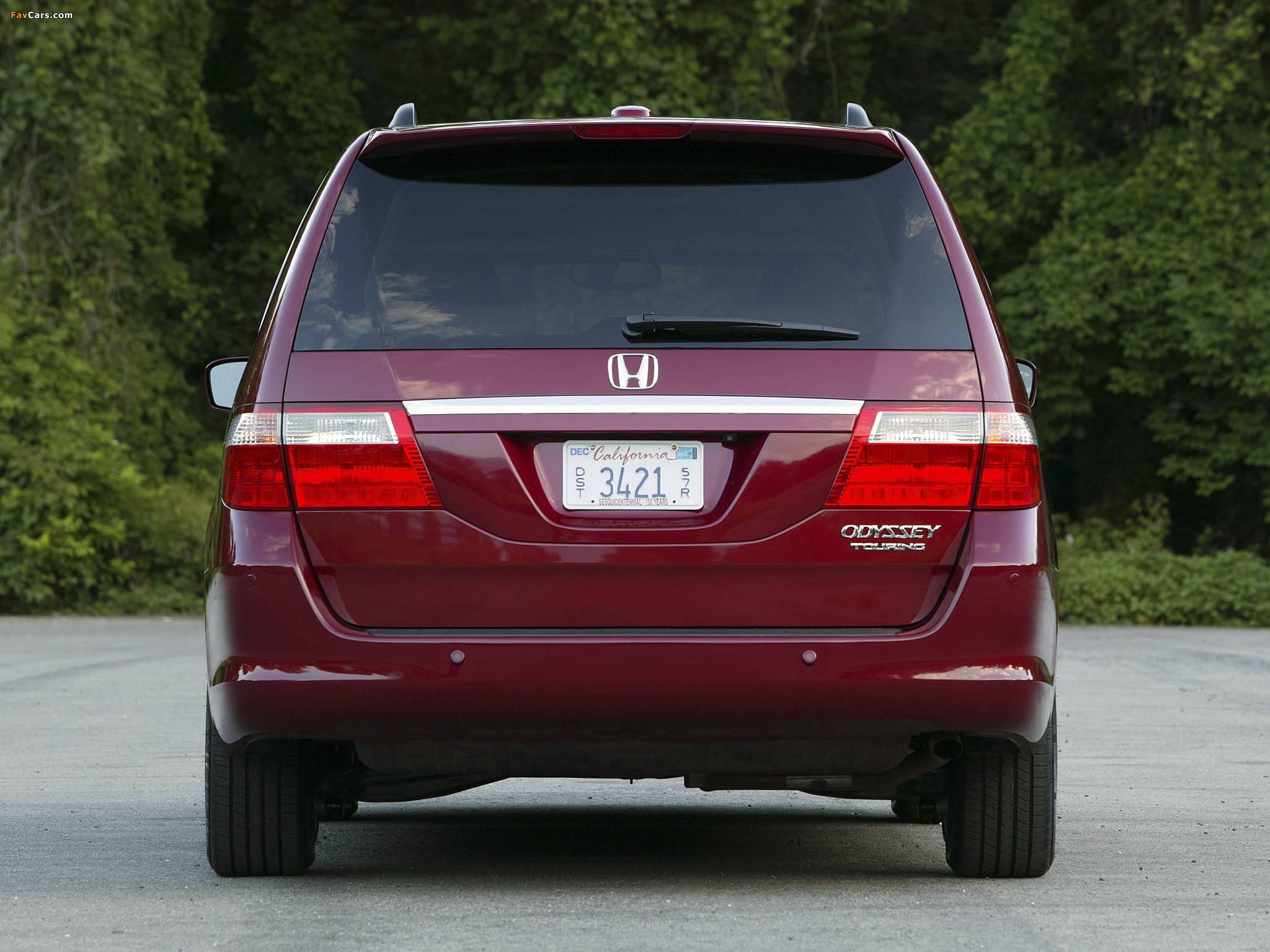 Honda Odyssey US-spec 2005–07 pictures (2048 x 1536)
