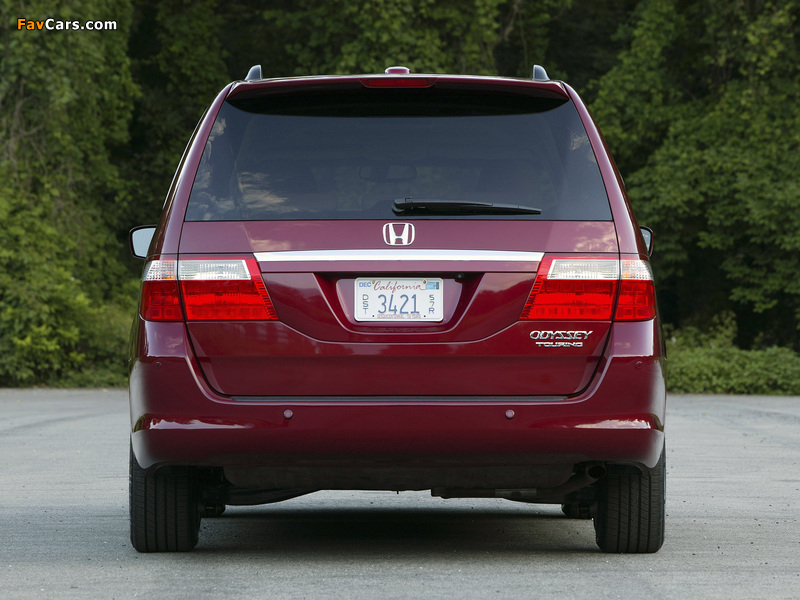 Honda Odyssey US-spec 2005–07 pictures (800 x 600)