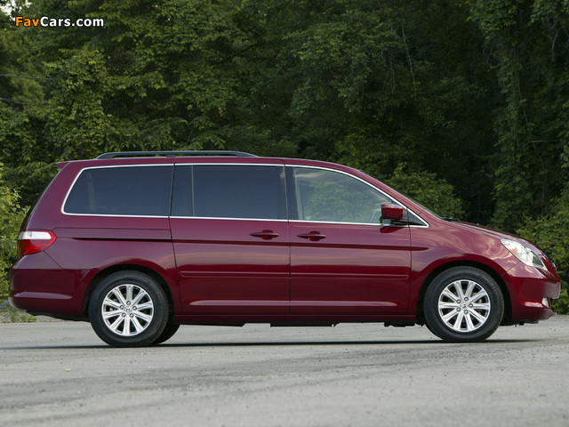 Honda Odyssey US-spec 2005–07 wallpapers (640 x 480)