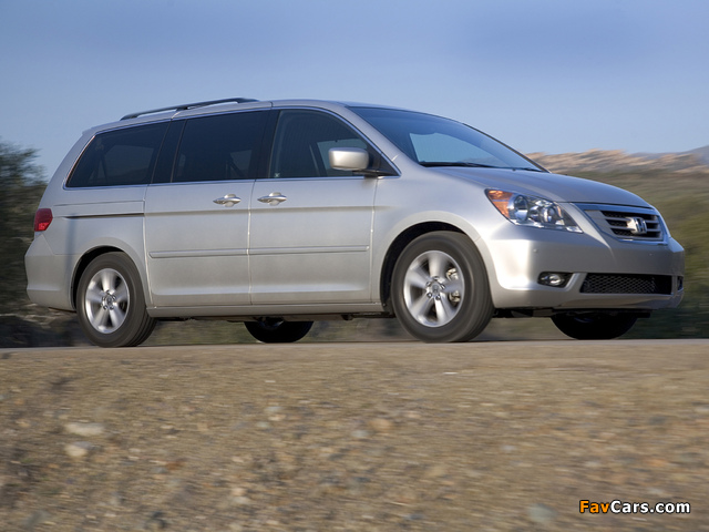Honda Odyssey US-spec 2008–10 images (640 x 480)