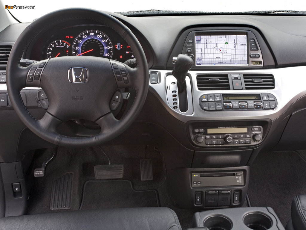 Honda Odyssey US-spec 2008–10 images (1024 x 768)