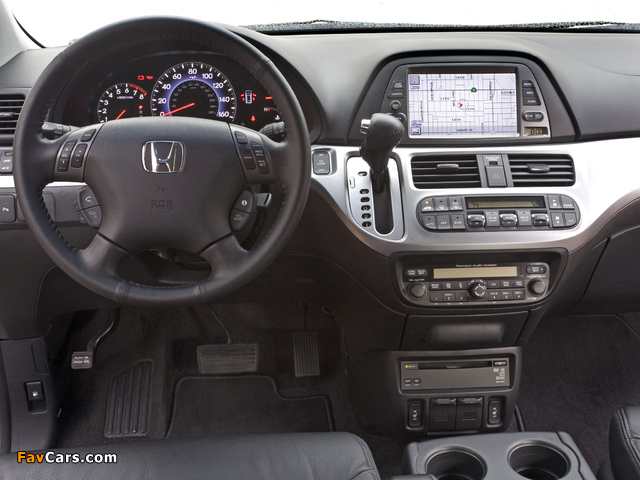 Honda Odyssey US-spec 2008–10 images (640 x 480)