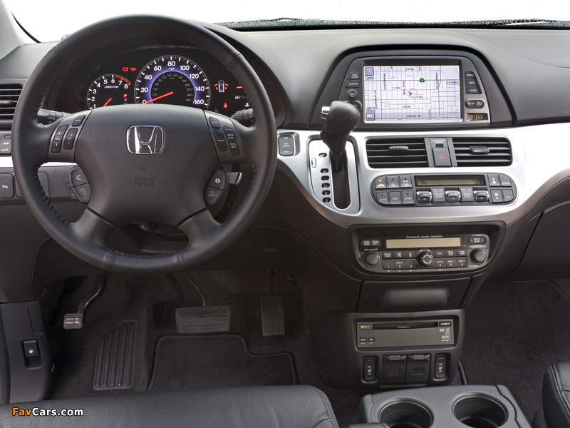 Honda Odyssey US-spec 2008–10 images (800 x 600)