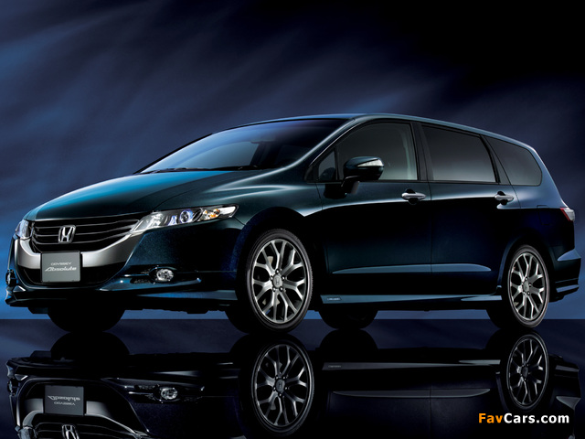 Honda Odyssey Absolute (RB3) 2008–11 photos (640 x 480)