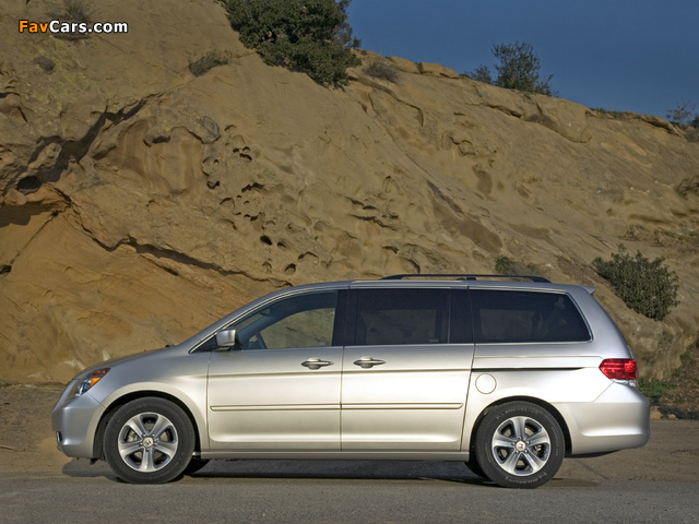 Honda Odyssey US-spec 2008–10 pictures (640 x 480)