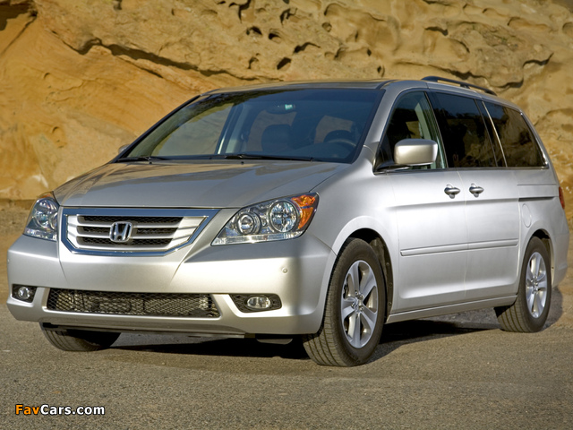 Honda Odyssey US-spec 2008–10 pictures (640 x 480)