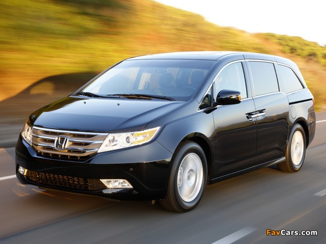 Honda Odyssey US-spec 2010 photos (640 x 480)