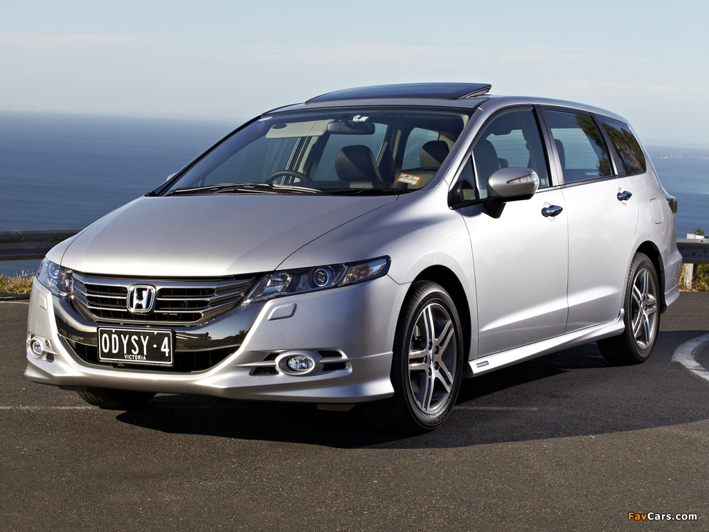 Honda Odyssey AU-spec (RB3) 2011 wallpapers (1024 x 768)