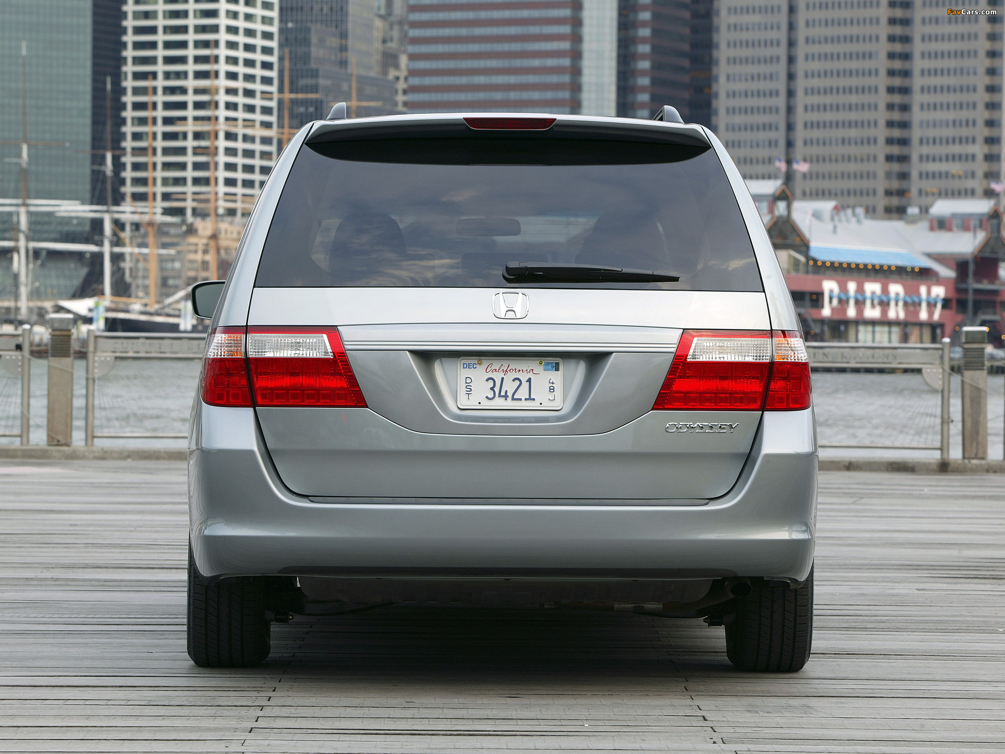 Images of Honda Odyssey US-spec 2005–07 (2048 x 1536)
