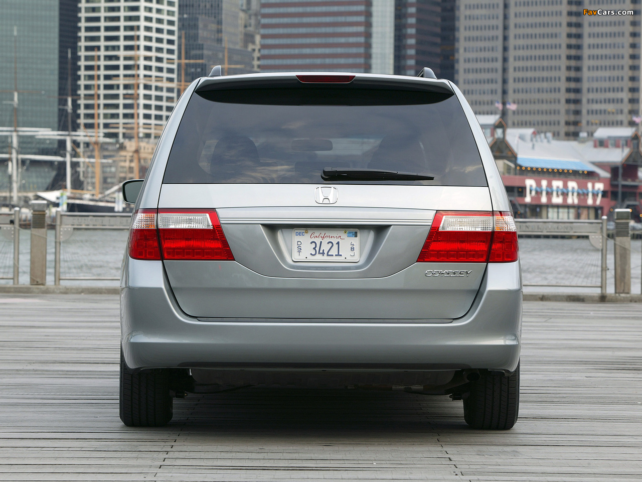 Images of Honda Odyssey US-spec 2005–07 (1280 x 960)
