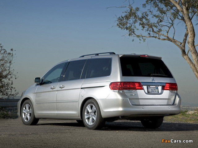Images of Honda Odyssey US-spec 2008–10 (640 x 480)