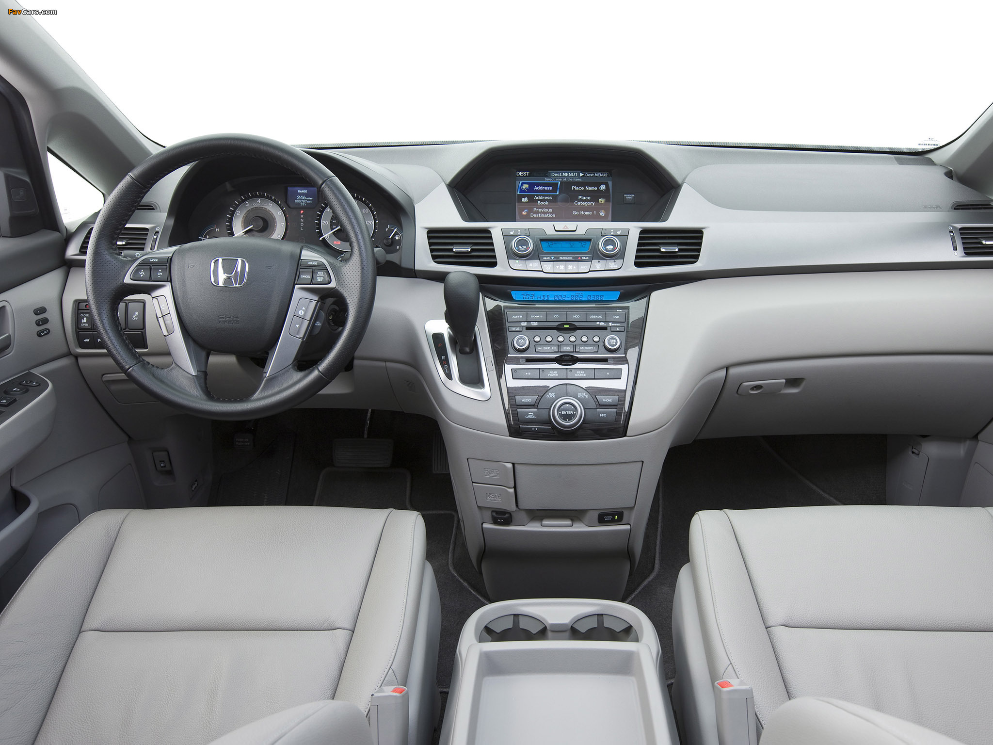 Images of Honda Odyssey US-spec 2010 (2048 x 1536)