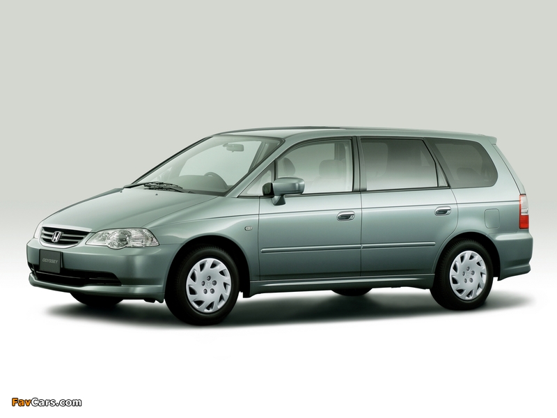 Pictures of Honda Odyssey JP-spec 1999–2001 (800 x 600)