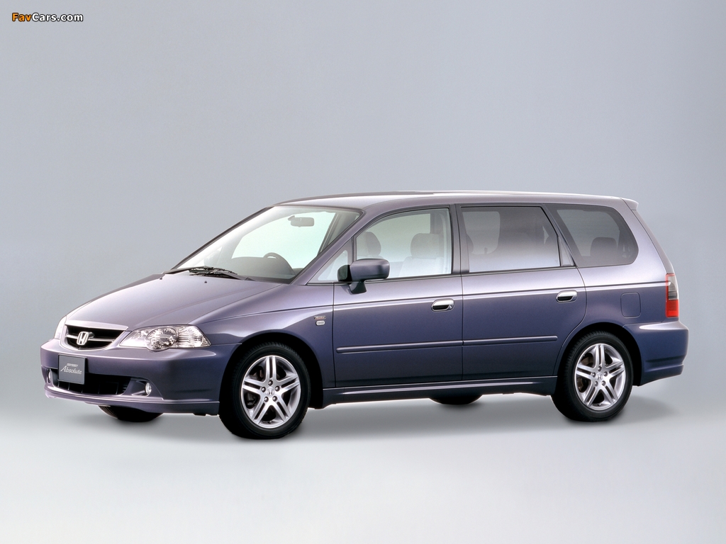 Pictures of Honda Odyssey Absolute 2001–03 (1024 x 768)