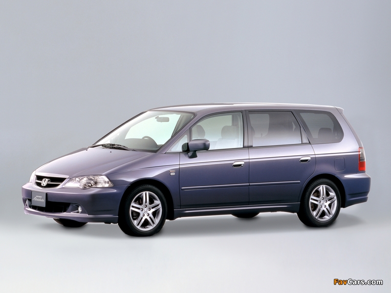 Pictures of Honda Odyssey Absolute 2001–03 (800 x 600)