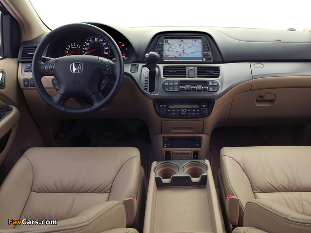 Pictures of Honda Odyssey US-spec 2005–07 (640 x 480)