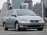 Pictures of Honda Odyssey US-spec 2005–07
