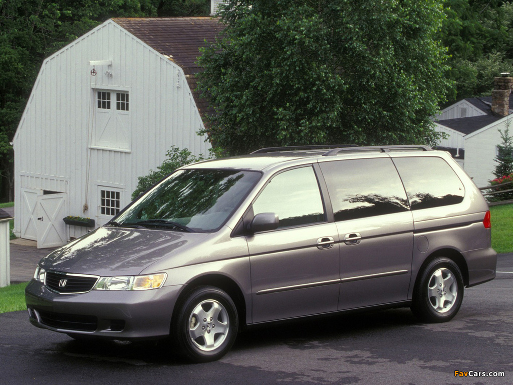 Honda Odyssey US-spec (RA6) 1999–2004 wallpapers (1024 x 768)