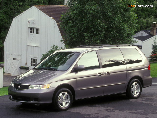 Honda Odyssey US-spec (RA6) 1999–2004 wallpapers (640 x 480)