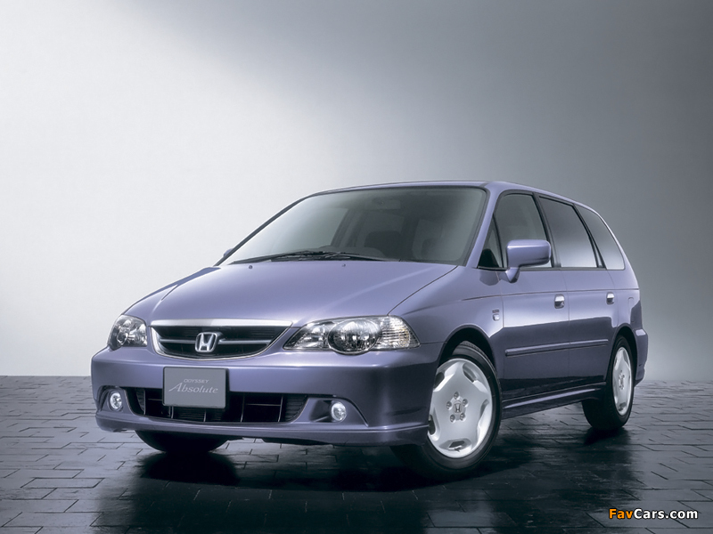 Honda Odyssey Absolute 2001–03 wallpapers (800 x 600)