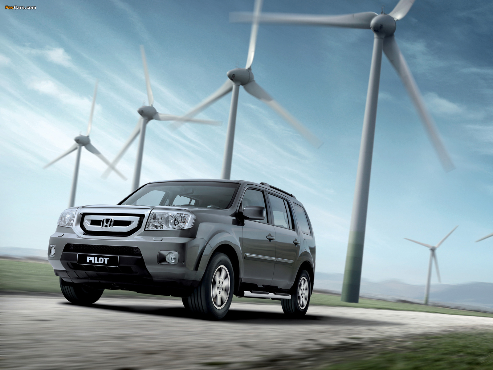 Honda Pilot EU-spec 2008–11 images (1600 x 1200)