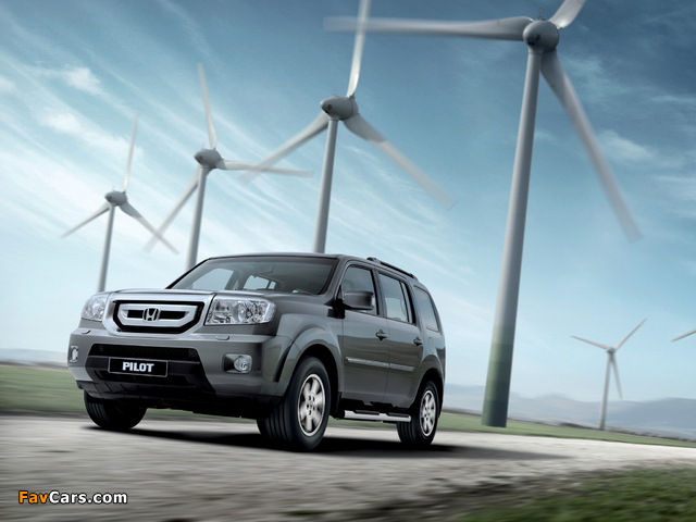 Honda Pilot EU-spec 2008–11 images (640 x 480)