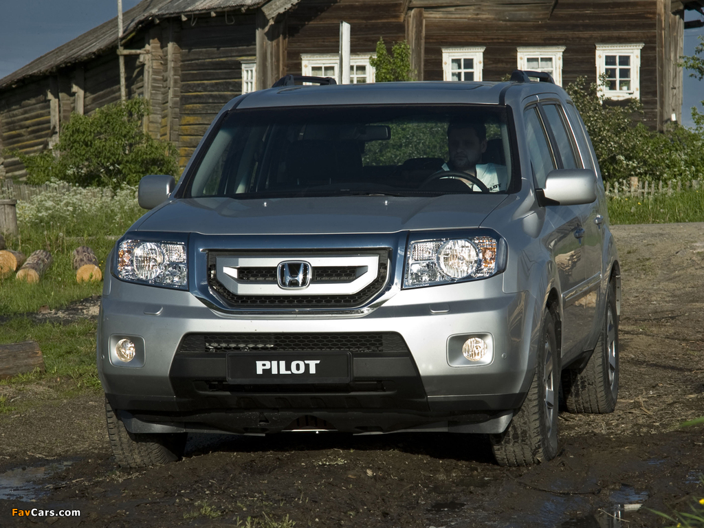 Honda Pilot EU-spec 2008–11 images (1024 x 768)