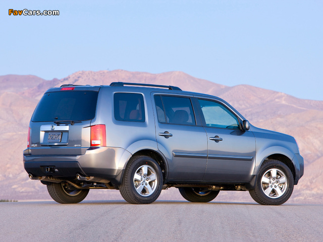 Honda Pilot 2008–11 photos (640 x 480)