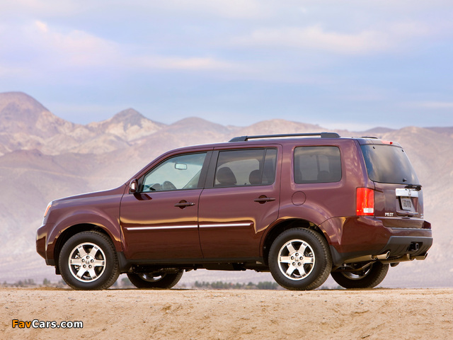 Honda Pilot 2008–11 pictures (640 x 480)