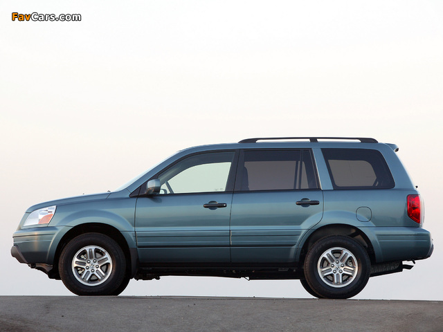 Pictures of Honda Pilot 2003–06 (640 x 480)