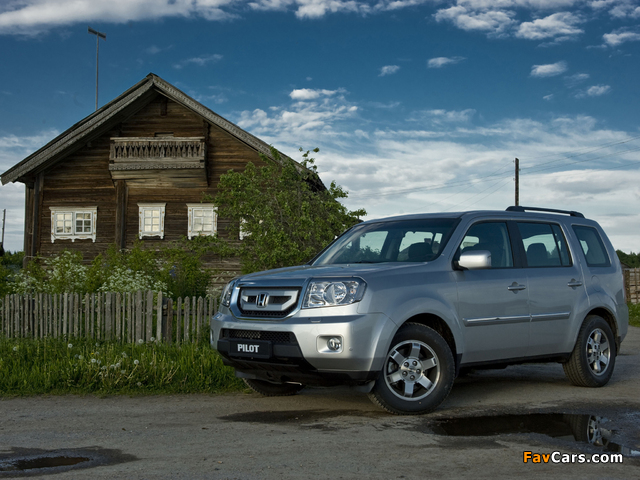 Pictures of Honda Pilot EU-spec 2008–11 (640 x 480)