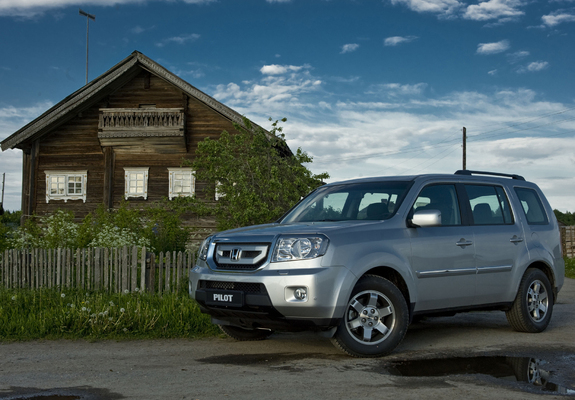 Pictures of Honda Pilot EU-spec 2008–11