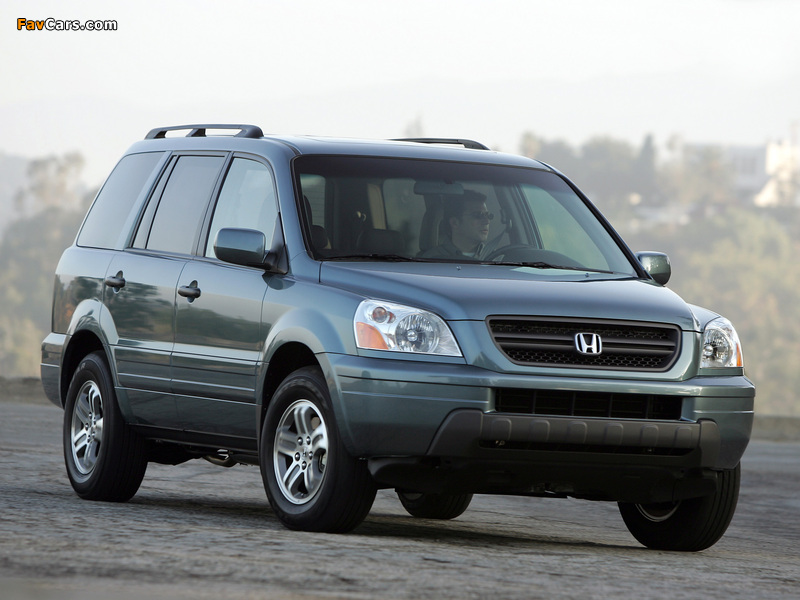 Honda Pilot 2003–06 wallpapers (800 x 600)