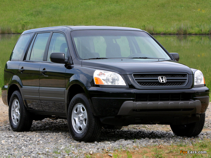 Honda Pilot 2003–06 wallpapers (800 x 600)