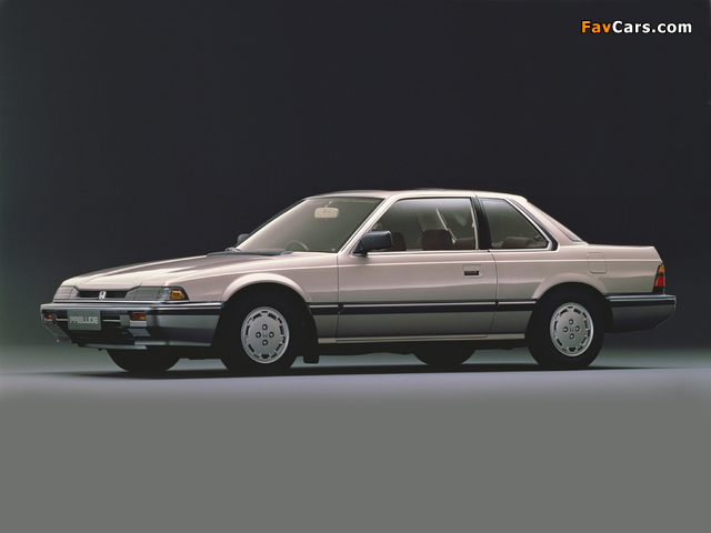 Honda Prelude XX 1982–87 pictures (640 x 480)