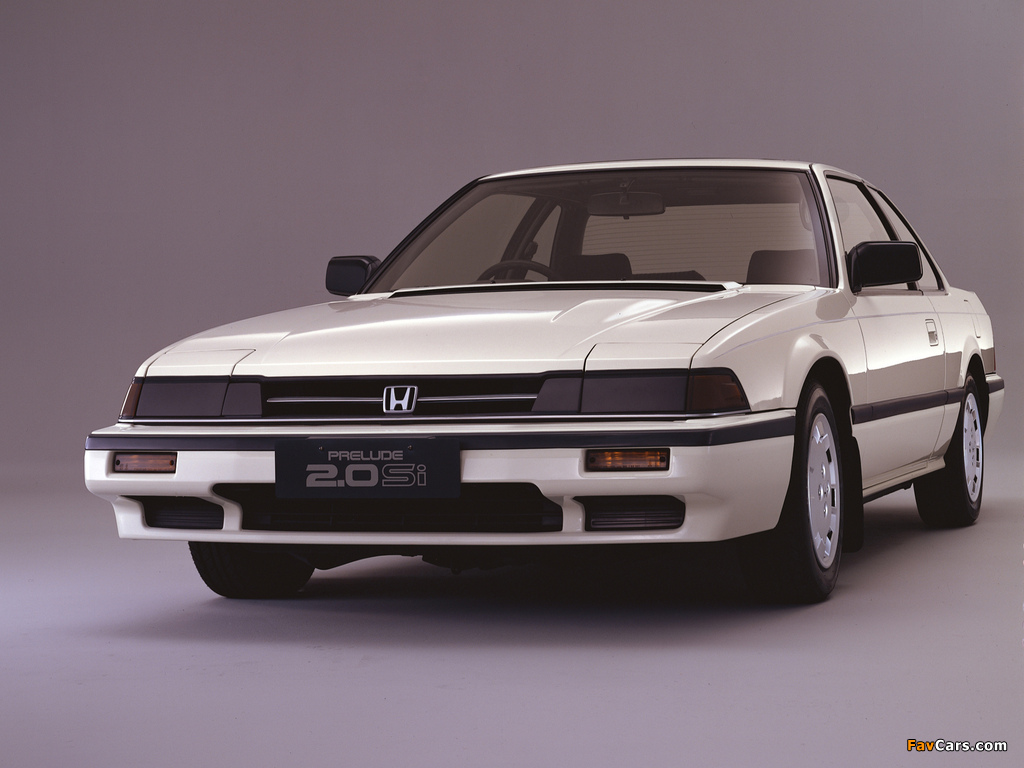 Images of Honda Prelude 2.0Si 1985–87 (1024 x 768)