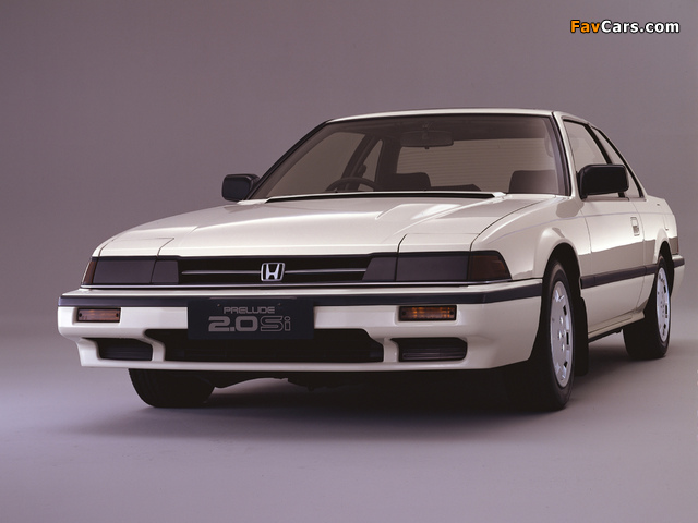 Images of Honda Prelude 2.0Si 1985–87 (640 x 480)