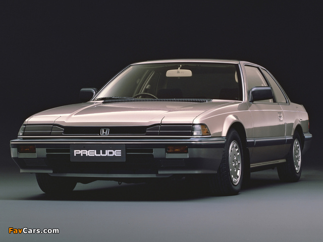 Photos of Honda Prelude XX 1982–87 (640 x 480)