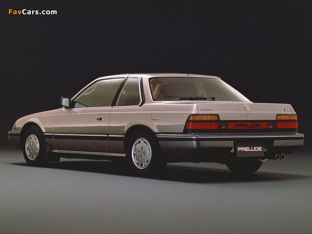 Photos of Honda Prelude XX 1982–87 (640 x 480)