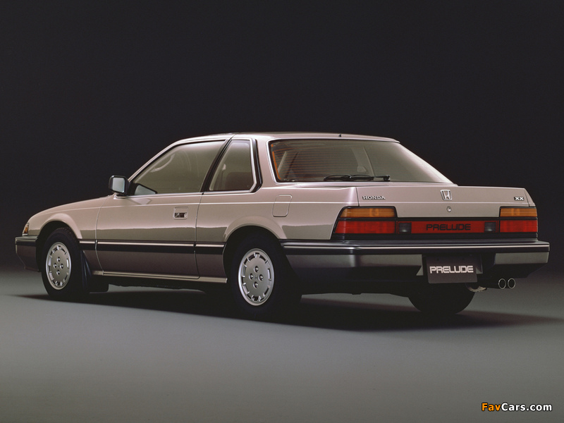 Photos of Honda Prelude XX 1982–87 (800 x 600)