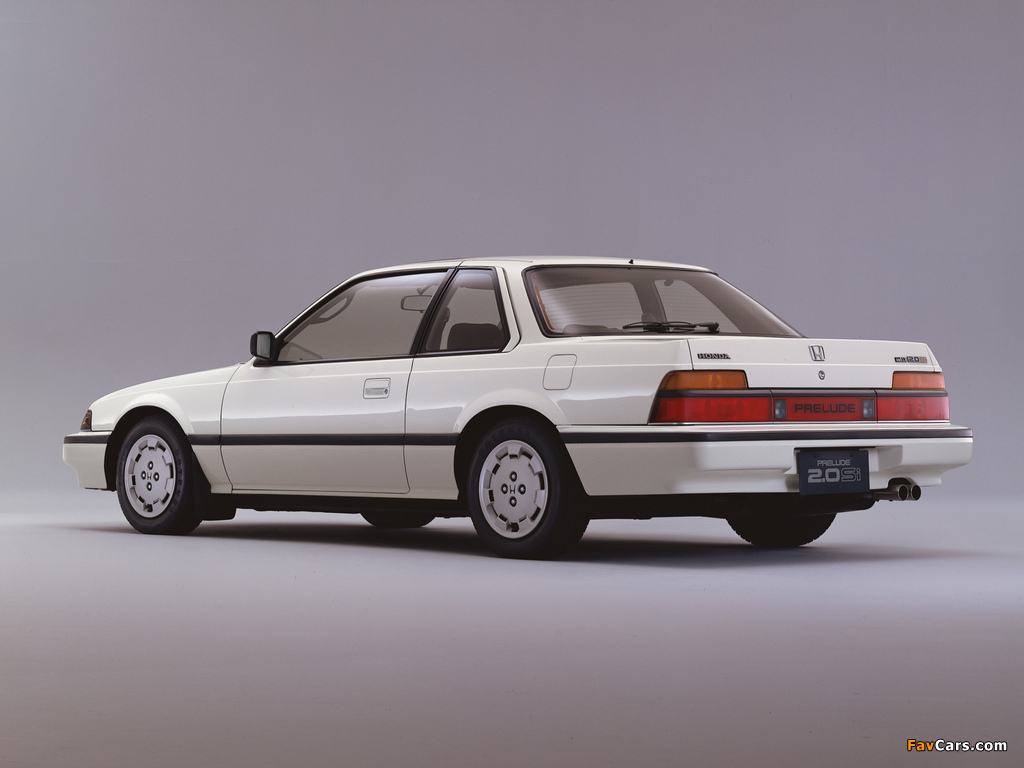 Photos of Honda Prelude 2.0Si 1985–87 (1024 x 768)