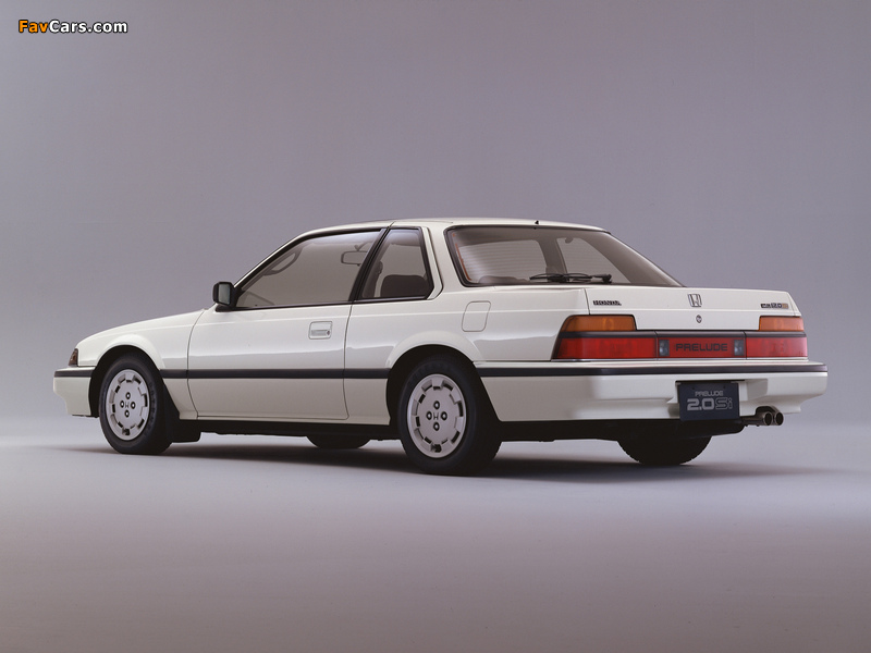 Photos of Honda Prelude 2.0Si 1985–87 (800 x 600)
