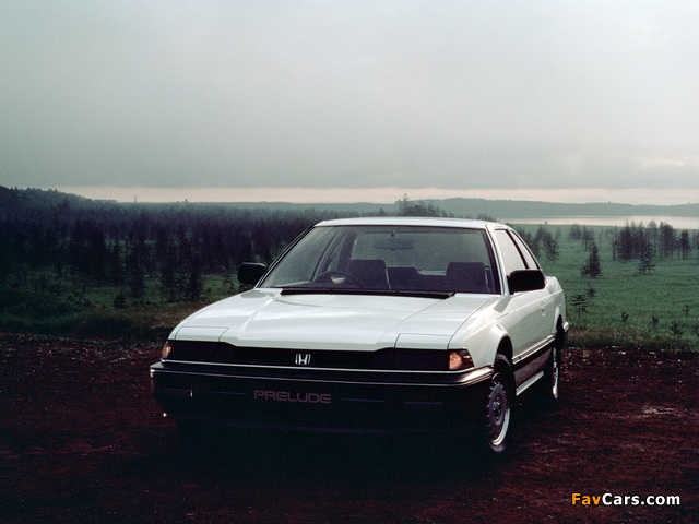 Pictures of Honda Prelude 2.0Si 1985–87 (640 x 480)