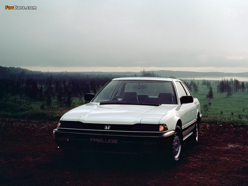 Pictures of Honda Prelude 2.0Si 1985–87 (800 x 600)