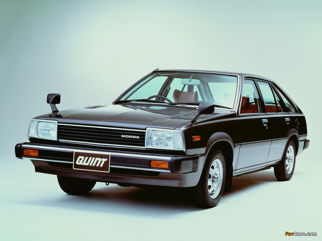 Photos of Honda Quint 1980–85 (1024 x 768)