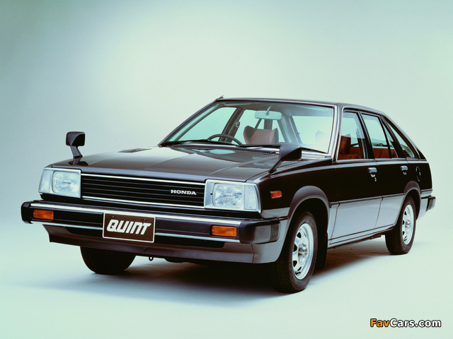 Photos of Honda Quint 1980–85 (640 x 480)