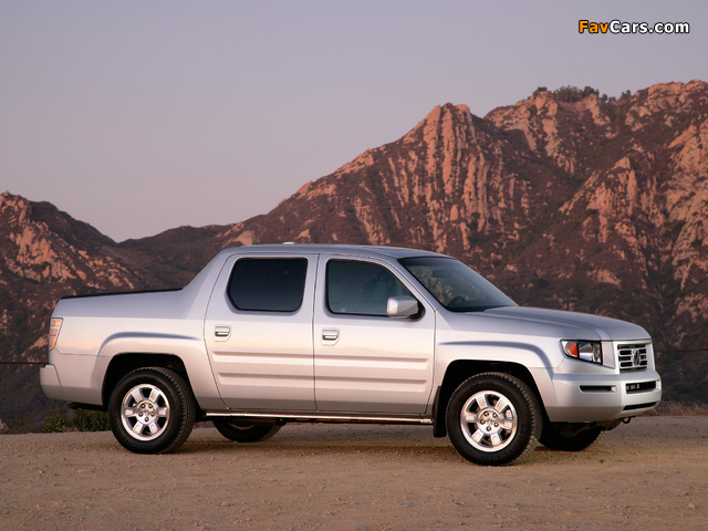 Honda Ridgeline RTL 2006–08 wallpapers (640 x 480)